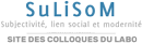 Site des colloques organisés par Sulisom Logo